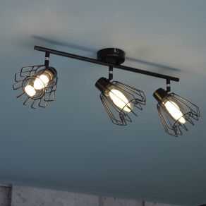   Karos spot lámpa 3 foglalattal, rácsos - Emerencia Rábalux 73069