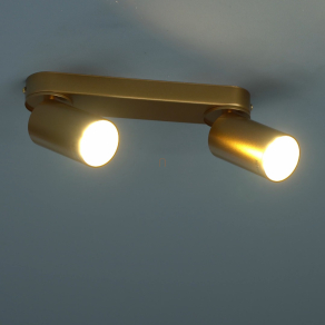   Spot lámpa arany színben 2 foglalattal - Mirina Rábalux 73076