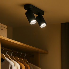   Mennyezeti spot lámpa - Yorli Rábalux 73082 2xGU10 foglalattal