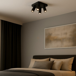   Mennyezeti spot lámpa - Yorli Rábalux 73084 4xGU10 foglalattal