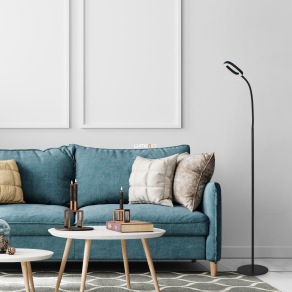   Érintőkapcsolóval szabályozható LED állólámpa, 133 cm - Rader Rábalux 74004, 3000 K, 570 lm, 11 W