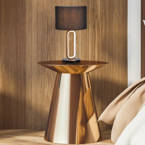 Textil asztali lámpa, 46,5 cm - Domiro Rábalux 74044