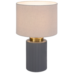   Bordázott asztali lámpa, 34 cm - Glovy Rábalux 74045 1xE14 foglalattal