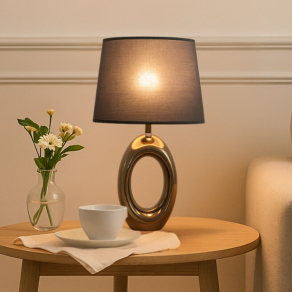   Glamour asztali lámpa, 39 cm - Dalora Rábalux 74063 1xE14 foglalattal