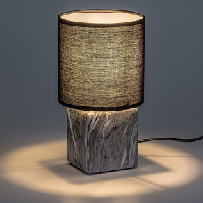   Márvány hatású asztali lámpa, 22 cm - Nalisa Rábalux 74068 1xE14 foglalattal