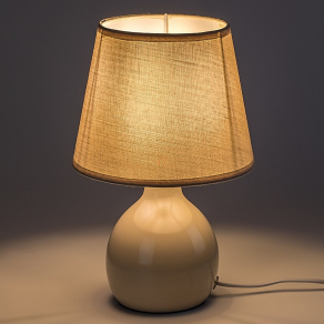   Kerámia asztali lámpa, 26 cm - Ingrid Rábalux 74076 1xE14 foglalattal