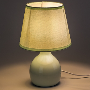   Kerámia asztali lámpa, 26 cm - Ingrid Rábalux 74077 1xE14 foglalattal