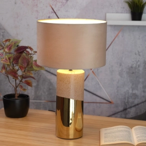 Bársony asztali lámpa, 55 cm - Yelda Rábalux 74219