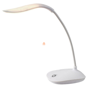   Állítható íróasztali LED lámpa érintőkapcsolóval, fehér 27 cm - Bedi Rábalux 74234, micro USB, 4000 K, 165 lm, 2 W, 5 V