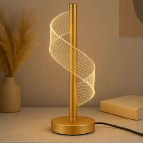   Asztali spirál LED lámpa, 33 cm - Zofrael Rábalux 74416 3000 K, 450 lm, 6 W