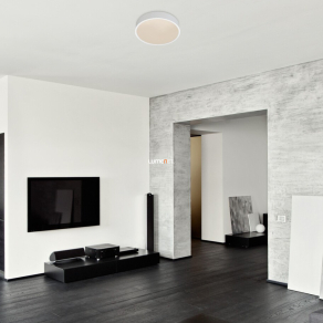   Fürdőszobai mennyezeti LED lámpa mozgásérzékelővel, ezüst színben - Larcia Rábalux 75012