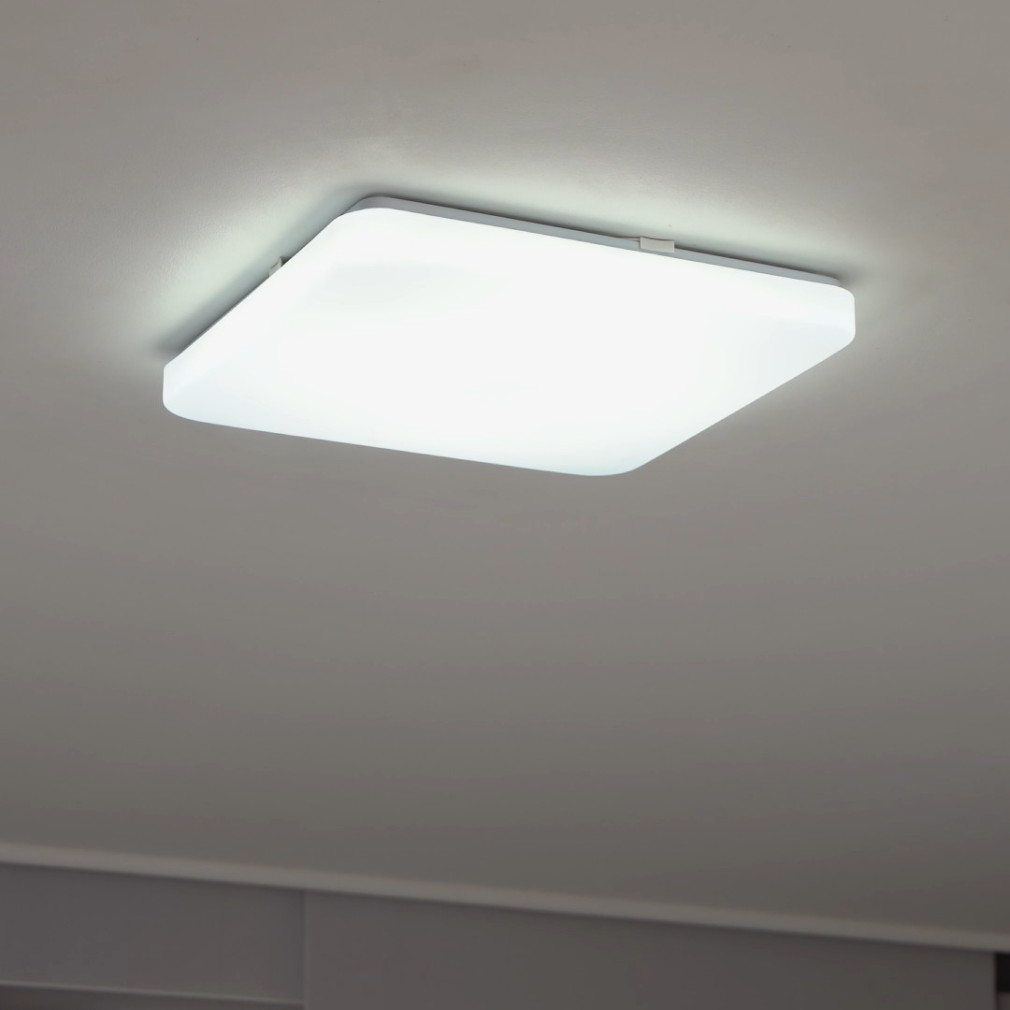 Mozgásérzékelős mennyezeti LED lámpa,, 37x37cm (Vendel)
