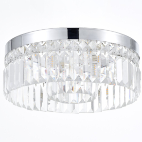   Mennyezeti lámpa üveg függőkkel, IP44 - Sybil Rábalux 75036