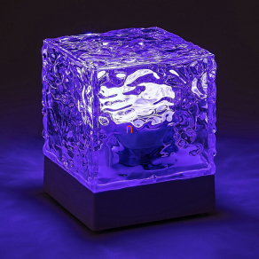   Dekor LED lámpa távirányítóval 9 cm - Cubiko Rábalux 76022, memória, éjjeli fény, tölthető, USB C, 1 W, 5 V