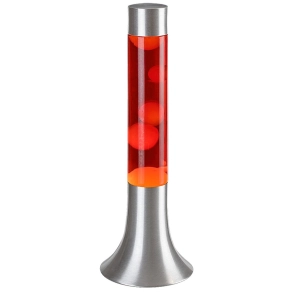 Lávalámpa, 37 cm, sárga-piros - Poppilol Rábalux 76025