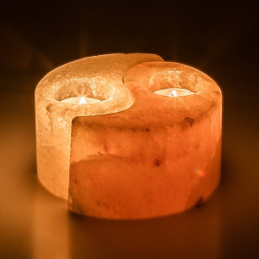 Jin-jang sókristály mécses - Soluna Rábalux 76035 