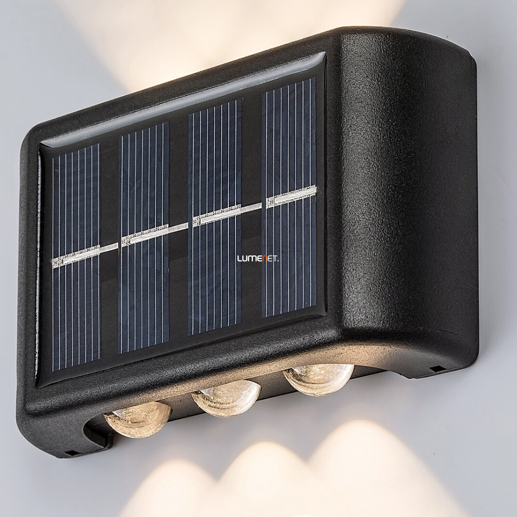Kültéri napelemes fali LED lámpa (Kangton)