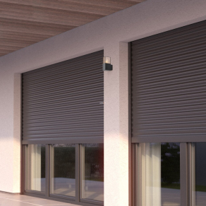   Kültéri fali lámpa füstszínű kocka búrával - Loanda Rábalux 77080