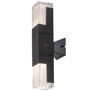   Kültéri fali LED lámpa, le és felfelé világító - Darvas Rábalux 77127