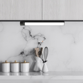   Pultmegvilágító LED lámpa fekete színben, 87 cm - Duddu Rábalux 78030