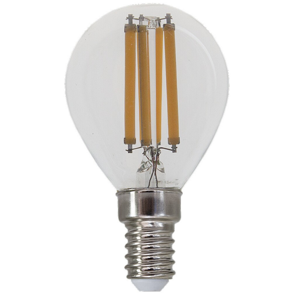 E14 filament LED 6 W, hidegfehér