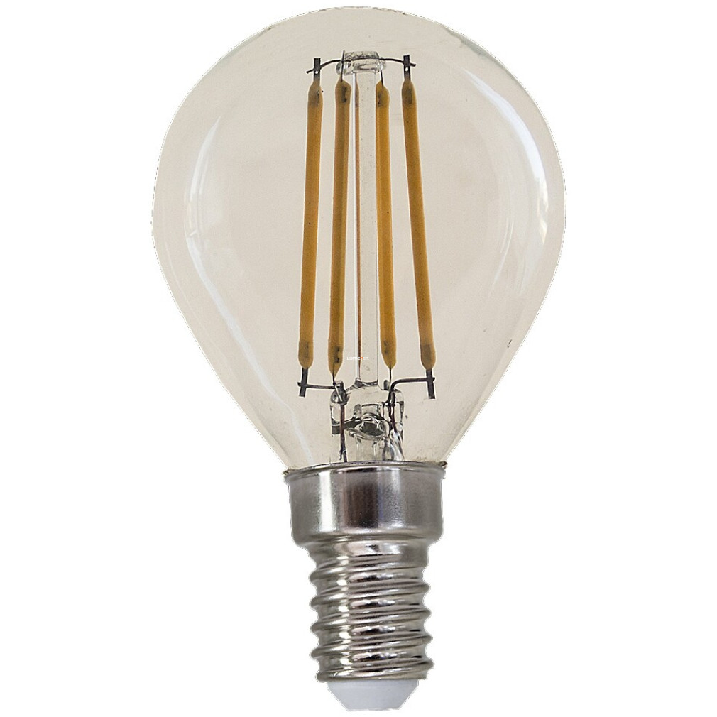 E14 filament LED 4 W, hidegfehér