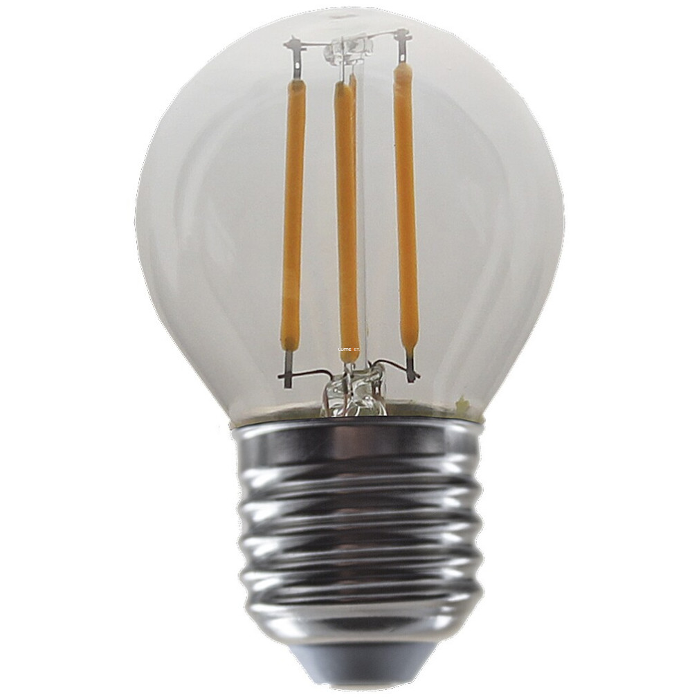 E27 filament LED 4 W, melegfehér