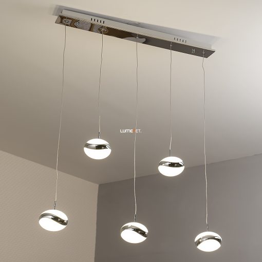 Lampadoro Angelo függesztett LED lámpa, 85x120 cm, króm