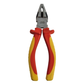   TRACON KF-1000 Kombinált fogó sárga-piros nyél 1000V 160mm