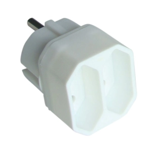   Többférőhelyes átalakító csatlakozó 3×EURO, max.2,5A TN3 Tracon