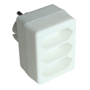   Tracon többférőhelyes átalakító csatlakozó 3×EURO, max.2,5A TN3