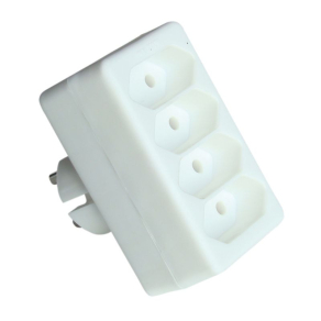   Tracon többférőhelyes átalakító csatlakozó 4×EURO, max.2,5A TN4