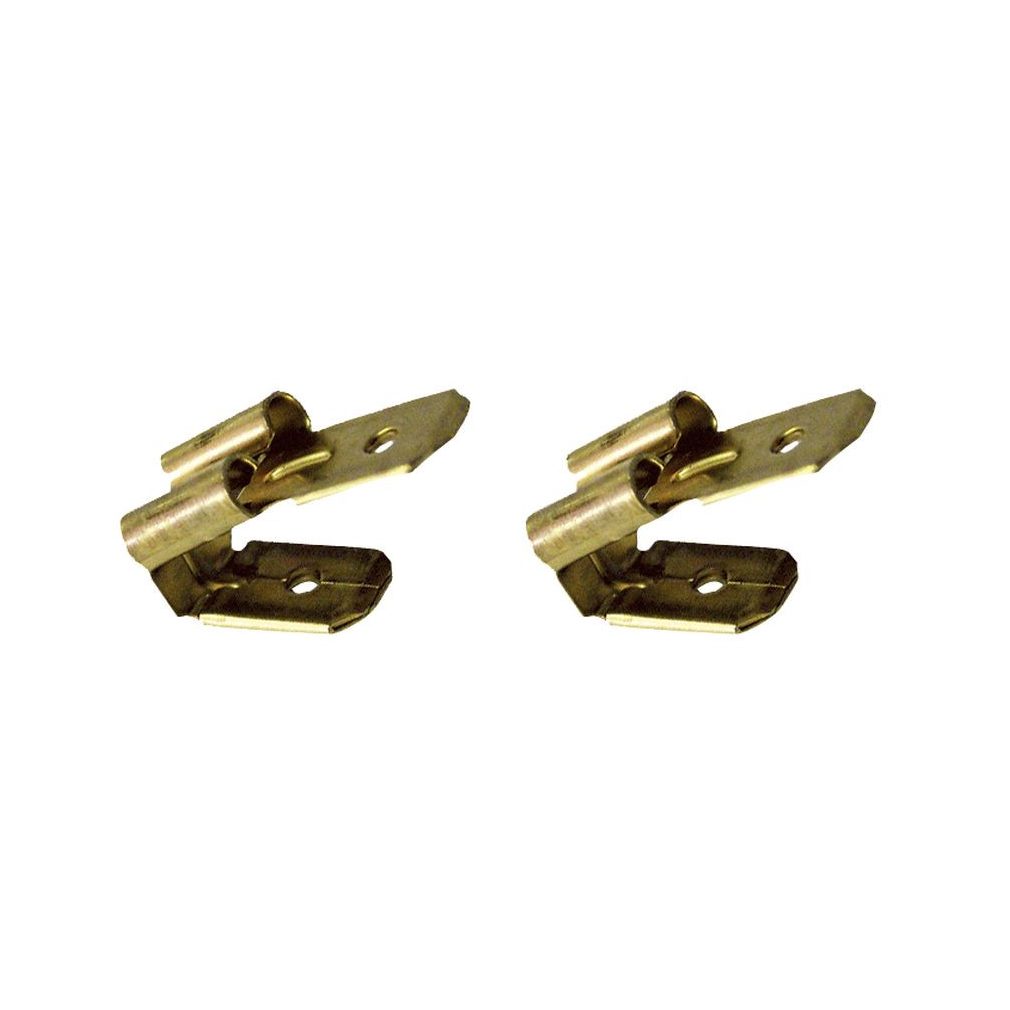 Tracon szigeteletlen rátolható csatlakozó hüvely 2 csappal 6,3x0,8mm 1-2,5mm2 (CSEL)