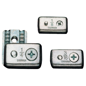   Sodronyszorító bilincs, acélmax d=6mm (1/4 colos), M6 AMAX6 Tracon