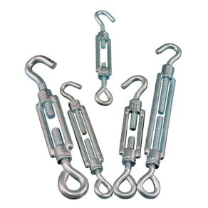 Kötélfeszítő szem+horog 6x60 FSH660