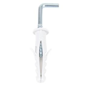   Peremes tipli + kampó szerelvény, acél, szürke 6×30mm T6K Tracon