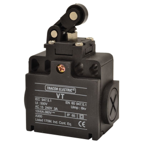   Helyzetkapcsoló, karos-görgős 1×NO+1×NC, 6A Ip65 VT121 Tracon