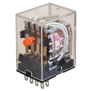   Miniatűr relé 24V AC / 4×CO (3A, 230V AC / 28V DC) RM14-24AC