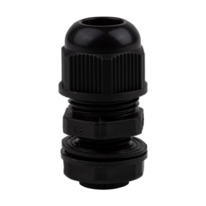 Tracon tömszelence M16 +anya 5-10mm IP66 fekete MG-16F