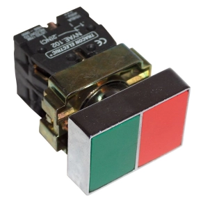 TRACON Kettős BE-KI nyomógomb NYKK8325
