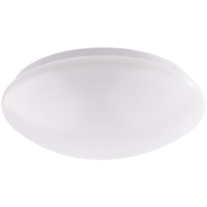   Védett kerek falilámpa, opál bura, fehér 1x35W, E27, IP44, D=256mm MFIP1E27 Tracon