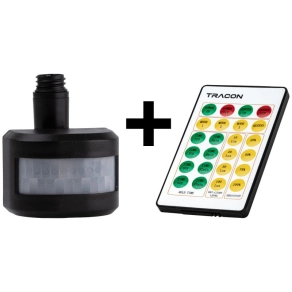   Mozgásérzékelő modul távirányítóval RSMDSU fényvetőkhöz 10-200W, 10m, 10-100 lux, IP54 RSMDSUM Tracon