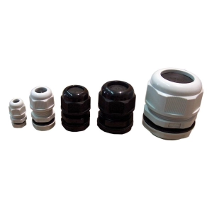 Tracon tömszelence M63 +anya 40-50mm IP66 fekete - MG-63F