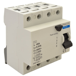 FI relé 25/4-0,03 6KA AC TFV4-25030 Tracon