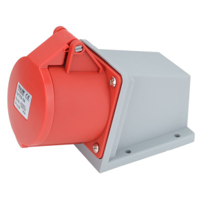   Ipari csatlakozó DAFR-324 5P 32A 400V IP44 rögzíthető dugalj TICS-125 Tracon