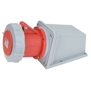   Ipari csatlakozó DAFR-634 5P 63A 400V IP67 rögzíthető dugalj TICS-135 Tracon