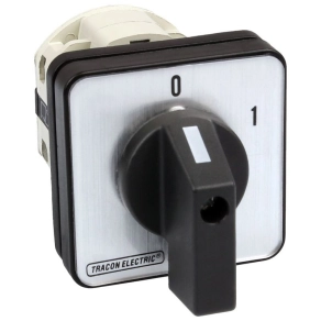  Tracon kézikapcsoló, BE-KI 400V, 50Hz, 32A, 4P, 11kW, 64×64mm, 60fok - TK-326/4