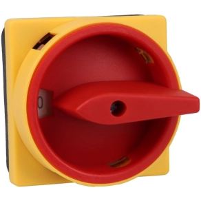   Főkapcsoló, lakatolható, BE-KI 400V, 50Hz, 25A, 4P, 7,5kW, 48×48mm TKFL-25 Tracon