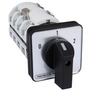   Dahlander motorkapcsoló 25A, 7,5kW, 48×48mm TKM-25/D Tracon