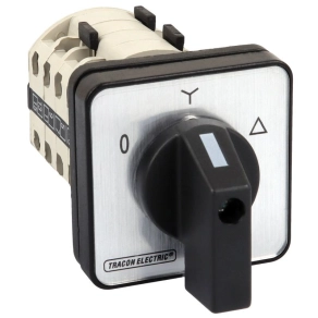   Közvetlen Y-D motorkapcsoló 400V, 50Hz, 63A, 18,5kW, 64×64mm TKM-63/C Tracon